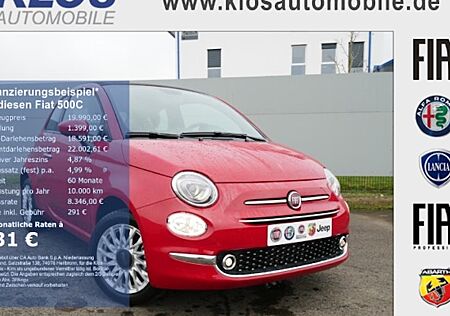 Fiat 500C 1.0 GSE N3 Hybrid DOLCEVITA C 2 Türen