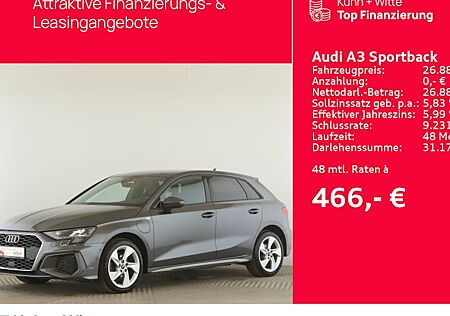 Audi A3 40 TFSI e S tronic S line Sportback 5 Türen