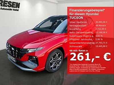 Hyundai Tucson 1.6 T-GDI 48V N Line DCT 5 Türen