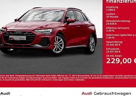 Audi A3 30 TFSI S line Sportback 5 Türen
