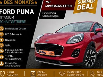 Ford Puma 1,0 EcoBoost Hybrid 92kW Titanium 5 Türen