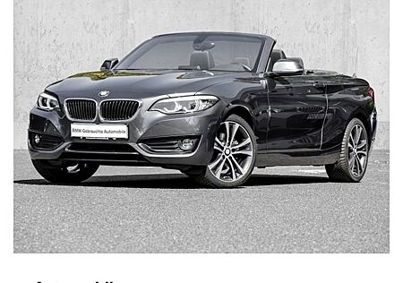 BMW 2er 220i Steptronic Cabrio Advantage 2 Türen