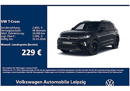 VW T-Cross 1.0 TSI OPF 85 kW R-Line 5 Türen
