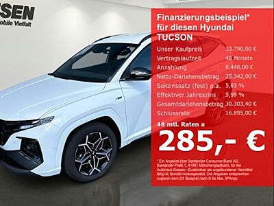 Hyundai Tucson 1.6 T-GDI 169kW Hybrid N Line Auto 4WD 5 Türen
