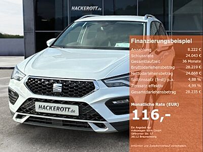 SEAT Ateca 1.5 TSI ACT 110kW Road Edition DSG 5 Türen