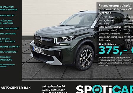 Citroën e-C3 Aircross Elektromotor 113 Standard-Range MAX 5 Türen