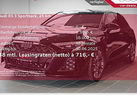 Audi RS3 2.5 TFSI S tronic quattro Sportback 5 Türen