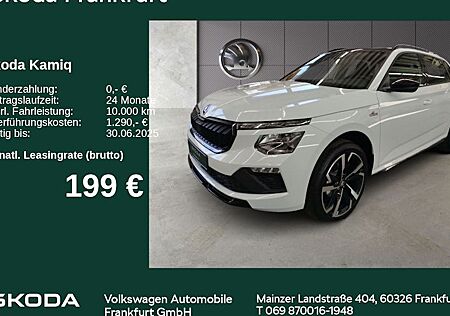Skoda Kamiq 1.0 TSI 70kW Monte Carlo 5 Türen