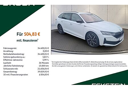 Skoda Octavia 2.0 TDI 110kW DSG Sportline Combi 5 Türen