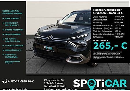 Citroën C4 X PureTech 130 Stop&Start EAT8 MAX 4 Türen