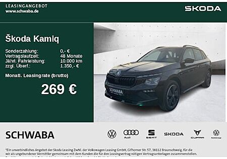 Skoda Kamiq 1.0 TSI 85kW DSG Monte Carlo 5 Türen