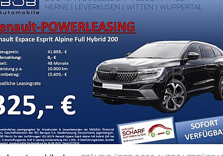 Renault Espace E-Tech Full Hybrid 200 5S Esprit Alpine 5 Türen