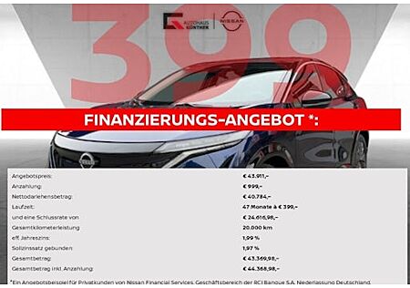 Nissan Ariya 87kWh Vorderradantrieb 178kW Evolve Pack 5 Türen