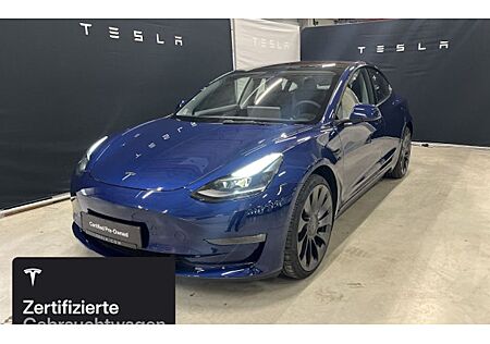 Tesla Model 3 Allradantrieb mit Dualmotor Performance 4 Türen