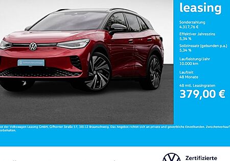 VW ID.4 79 kWh 4MOTION GTX mit Infotainm.P. 5 Türen