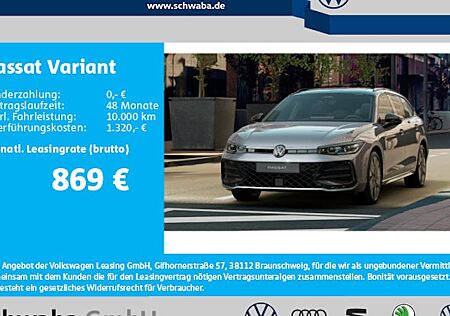 VW Passat Variant 2.0 TDI DSG 4MOT 130kW R-Line BMT Varian 5 Türen