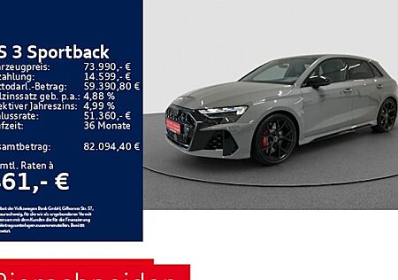 Audi RS3 2.5 TFSI S tronic quattro Sportback 5 Türen