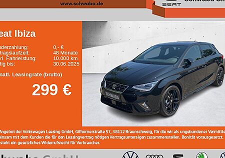 Seat Ibiza 1.0 TSI 85kW FR Black Edition DSG 5 Türen