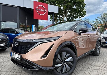 Nissan Ariya 63kWh Vorderrad. 160kW 22kW Advance Pack 5 Türen