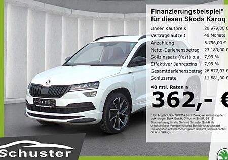 Skoda Karoq 2.0 TDI SCR DSG 4x4 SPORTLINE 5 Türen