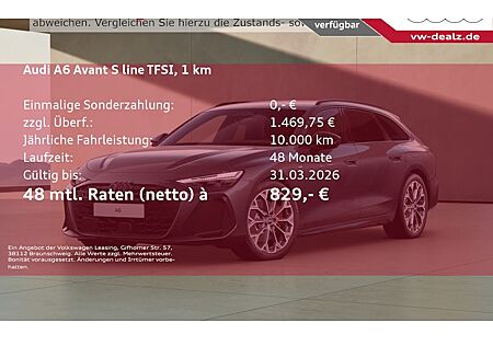 Audi A6 e-hybrid quattro 270kW S tronic Avant 5 Türen