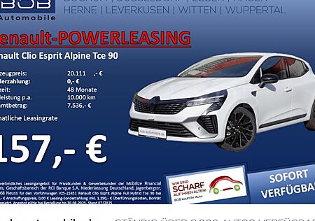Renault Clio TCe 90 Esprit Alpine 5 Türen