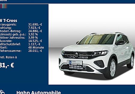 VW T-Cross 1.0 TSI OPF 85 kW DSG GOAL 5 Türen