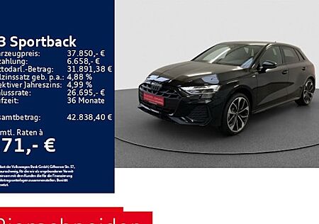 Audi A3 35 TFSI S tronic S line Sportback 5 Türen