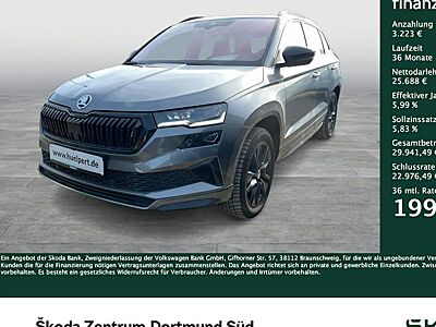 Skoda Karoq 2.0l TSI DSG 4x4 SPORTLINE 5 Türen