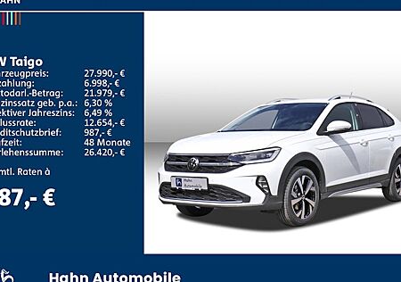 VW Taigo 1.0 TSI OPF 81 kW DSG Style 5 Türen