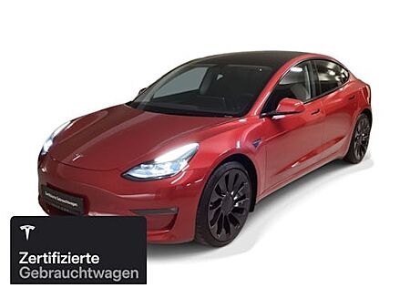 Tesla Model 3 Allradantrieb mit Dualmotor Performance 4 Türen
