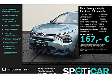Citroën E-C4 Elektromotor 136 FEEL PACK 5 Türen