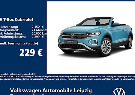 VW T-Roc Cabriolet 1.0 TSI OPF Style 2 Türen