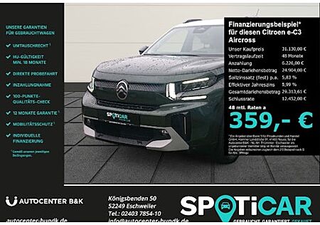 Citroën e-C3 Aircross Elektromotor 113 Standard-Range MAX 5 Türen