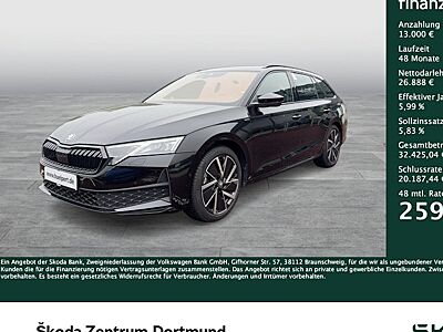 Skoda Octavia 2.0 TDI 110kW DSG Sportline Combi 5 Türen
