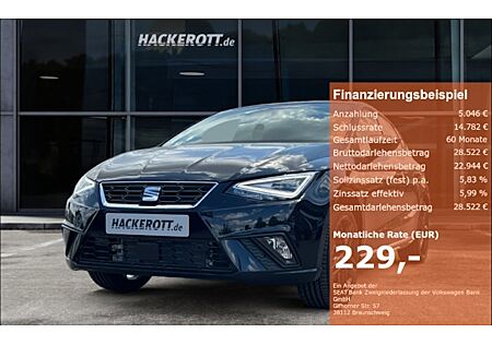 Seat Ibiza 1.0 TSI 85kW FR Black Edition DSG 5 Türen