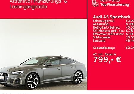 Audi A5 40 TFSI S tr quattro Sportback S line 5 Türen