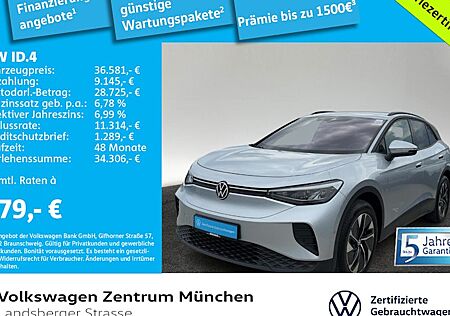 VW ID.4 Pro 77 kWh 210 kW Move mit Infotainm.P. 5 Türen