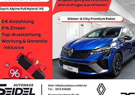 Renault Clio Full Hybrid E-Tech 145 Esprit Alpine 5 Türen