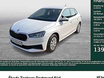 Skoda Fabia 1.0l MPI 59kW ACTIVE 5 Türen