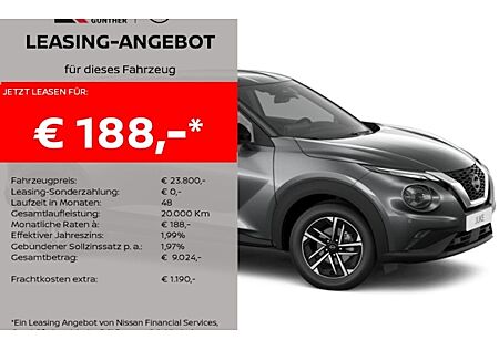 Nissan Juke 1.0 DIG-T N-CONNECTA DCT 5 Türen