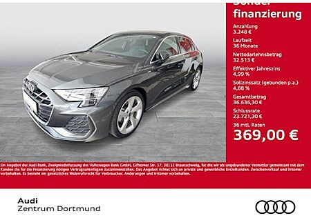 Audi A3 35 TDI S tronic S line Sportback 5 Türen