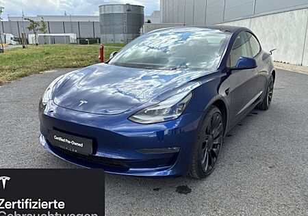 Tesla Model 3 Allradantrieb mit Dualmotor Performance 4 Türen