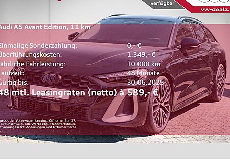 Audi A5 TDI 150 kW S tr quatt edition one Avant 5 Türen