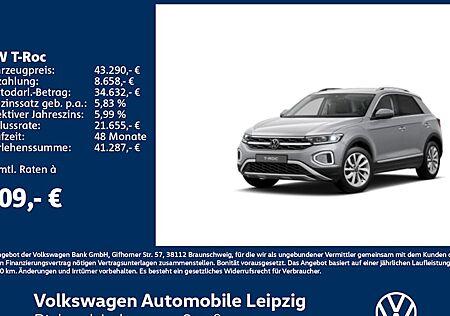 VW T-Roc 1.5 TSI OPF DSG Style 5 Türen