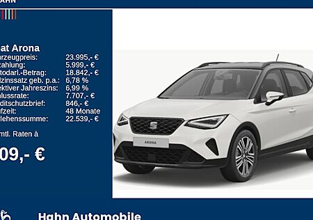 Seat Arona 1.0 TSI 85kW Style Edition DSG 5 Türen