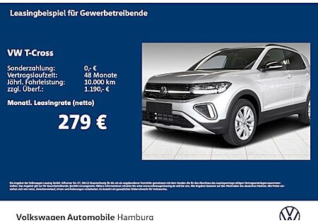 VW T-Cross 1.0 TSI OPF 85 kW DSG Life 5 Türen
