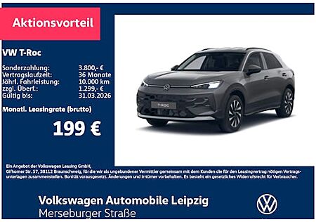 VW T-Roc 1.5 eTSI OPF DSG Life 5 Türen