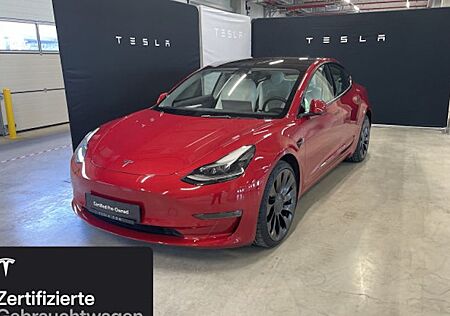 Tesla Model 3 Allradantrieb mit Dualmotor Performance 4 Türen