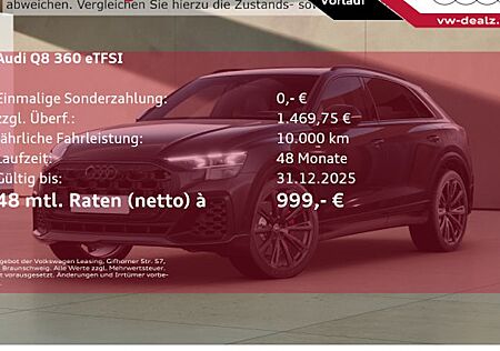 Audi Q8 TFSI e 360 kW quattro tiptronic 5 Türen